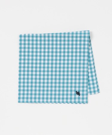 LIFE STYLE TAILOR チェック柄コットンハンカチ