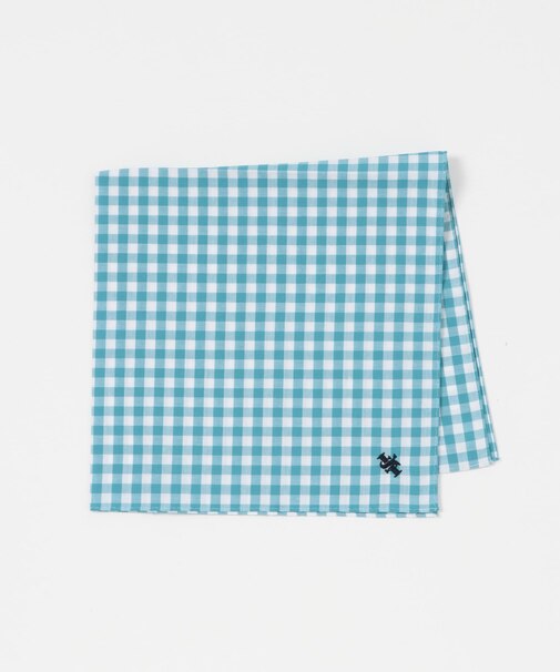 LIFE STYLE TAILOR チェック柄コットンハンカチ