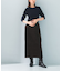 le　CORDUROY H-LINE SKIRT