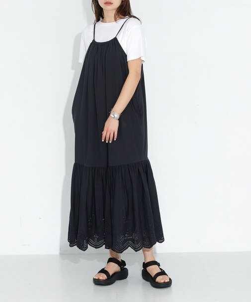 シフリーコットンキャミワンピース