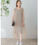 TORRAZZO DONNA　ニット×オーガンジーリバーシブルワンピース