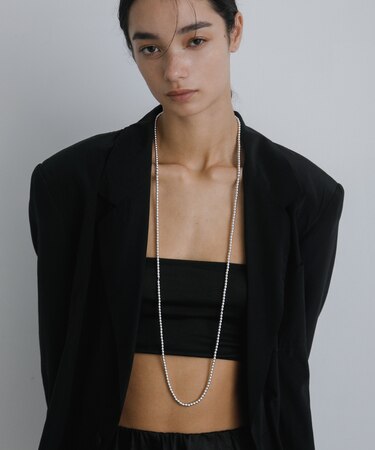 decor『デコール』 Hematite4mmBallnecklace