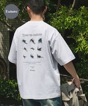 『別注』Foxfire×DOORS 毛針プリントTシャツ