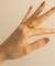 SMELLY so’　double line ring