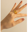 SMELLY so’　double line ring