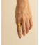 SMELLY so’　wavy nuance ring