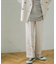 ヘリンボンストレートパンツ∴