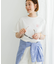 F by ROSSO　ロゴプリントTシャツ