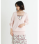 new basic　カシミヤコットンVネックチュニックニット