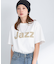 JazzロゴプリントTシャツ