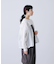 コットンシルクシアーフーディシャツ