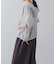 コットンシルクシアーフーディシャツ