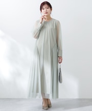 チュールシアードレス