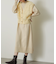 フリンジベストレイヤードニットワンピース