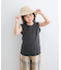 『WEB／一部店舗限定サイズ』ノースリーブランダムリブカットソー(KIDS)