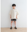 『WEB／一部店舗限定サイズ』ロゴ刺繍ストライプシャツ(KIDS)