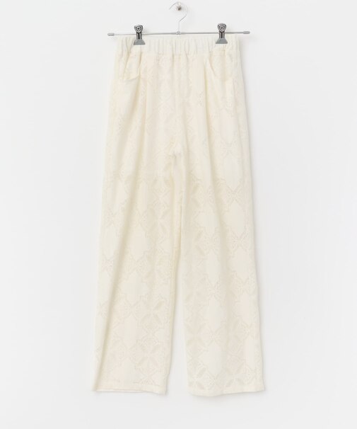 F by ROSSO　レースイージーパンツ