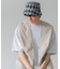 『ユニセックス』チェックバケットハットB