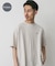 『別注』LACOSTE×DOORS　moss stitch ShortSleeve T-shirts