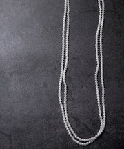 decor『デコール』　4mmPearllongnecklace