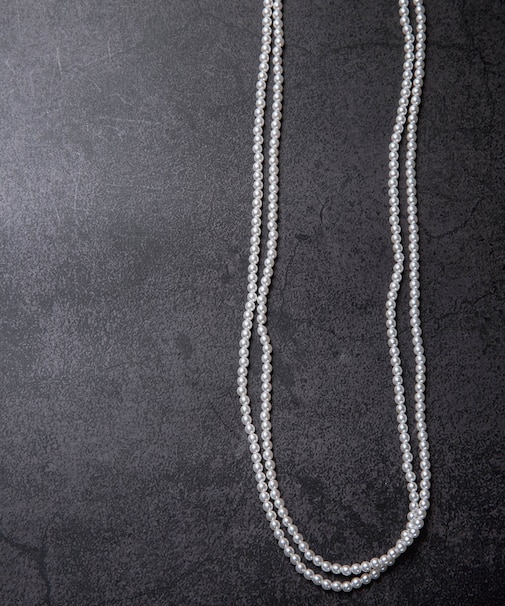 decor『デコール』　4mmPearllongnecklace