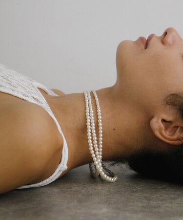 decor『デコール』 3Standpearlnecklace