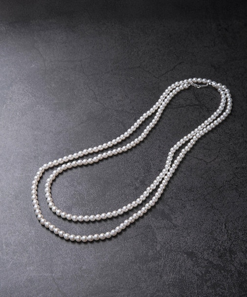 decor『デコール』　6mmPearllongnecklace