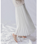 Lirica　punching pleats skirt