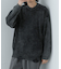 URBAN RESEARCH iD　ストーンウォッシュダメージニット