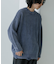 URBAN RESEARCH iD　ストーンウォッシュダメージニット