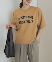速乾裏毛ロゴプルオーバー