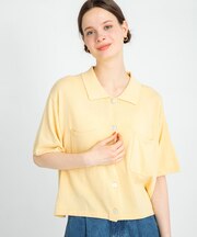 (接触冷感)クールミストニットシャツ