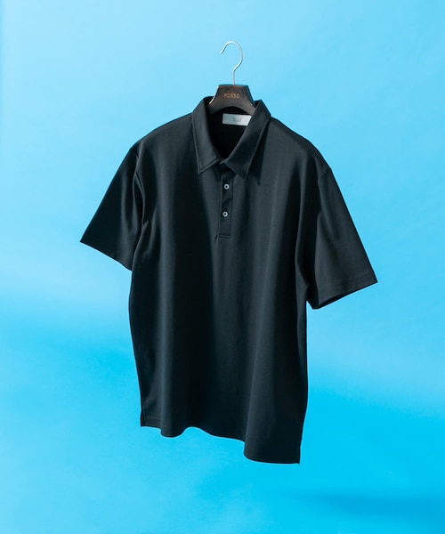 XLサイズあり』『UR TECH』防汚加工リラックス半袖ポロシャツ