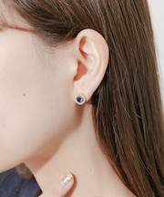 ステンレスビジューミニピアス