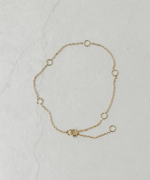 メタルシンプルチェーンブレスレット