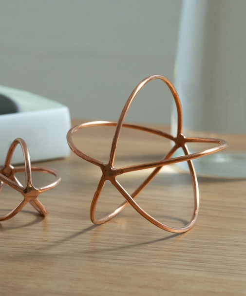 『WEB限定』shesay　銅のフラワーライフボールL