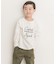 『親子リンク』ロゴプリントロンTシャツ(KIDS)