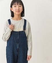 『親子リンク』ロゴプリントロンTシャツ(KIDS)