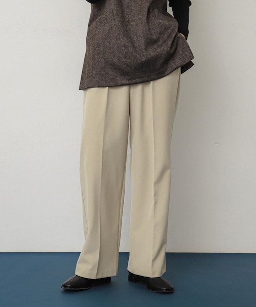 『TALLサイズ／WEB限定』センタープレスストレートパンツ