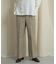 バックスリットストレートワイドパンツ
