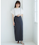 『WEB／一部店舗限定』ナローサスペンダースカート