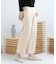 ストレッチワイドクロップドパンツ
