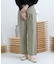 ストレッチワイドクロップドパンツ