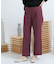 ストレッチワイドクロップドパンツ