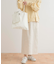 ジャガードストレートスカート