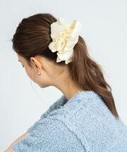 シャイニーサテンフレアシュシュ