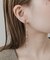 ミニパールチェーンイヤリング