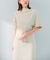 le　CORDUROY TIE BLOUSE
