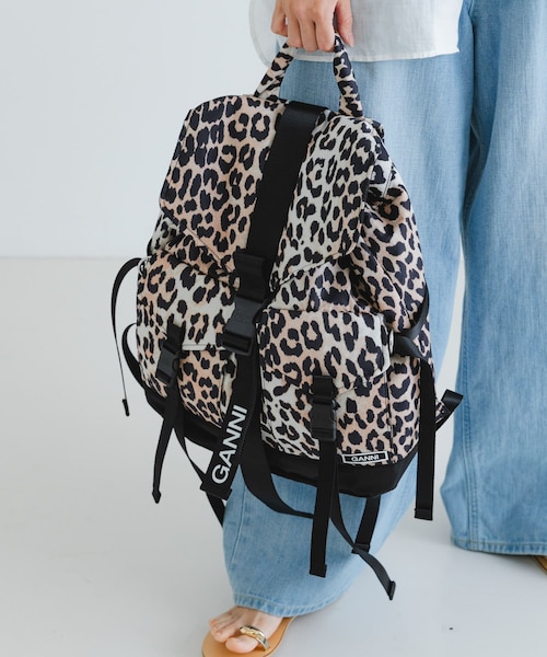 GANNI Recycled Tech Backpack P｜アーバンリサーチの通販｜&mall