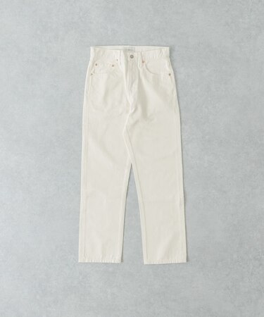 DENIM STRAIGHT PANTS